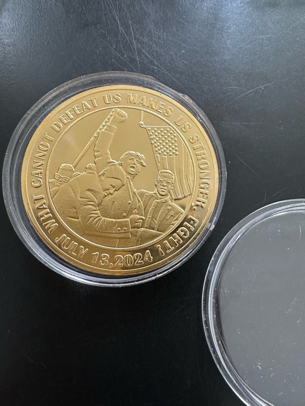 2024 President Trump "Fight, Fight" Survivor Commemorative Coin NEW